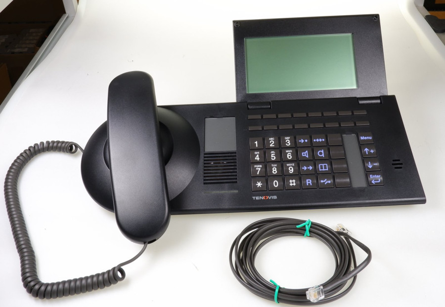 TH13.11D Telefon Tenovis schwarz 109010009 NEU